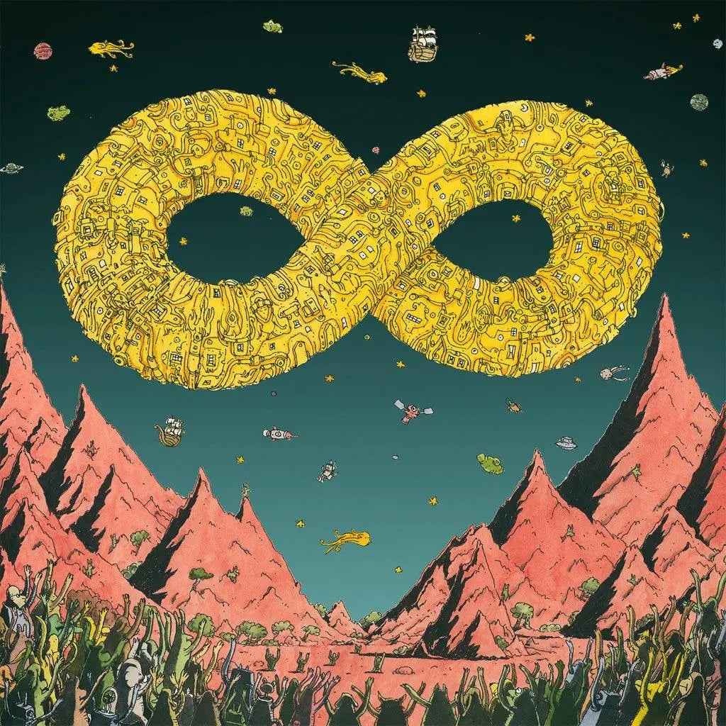 Dance Gavin Dance - Mothership (10Th Anniversary) [Sea Blue Glitter LP] [Vinyl] Vinyl Record