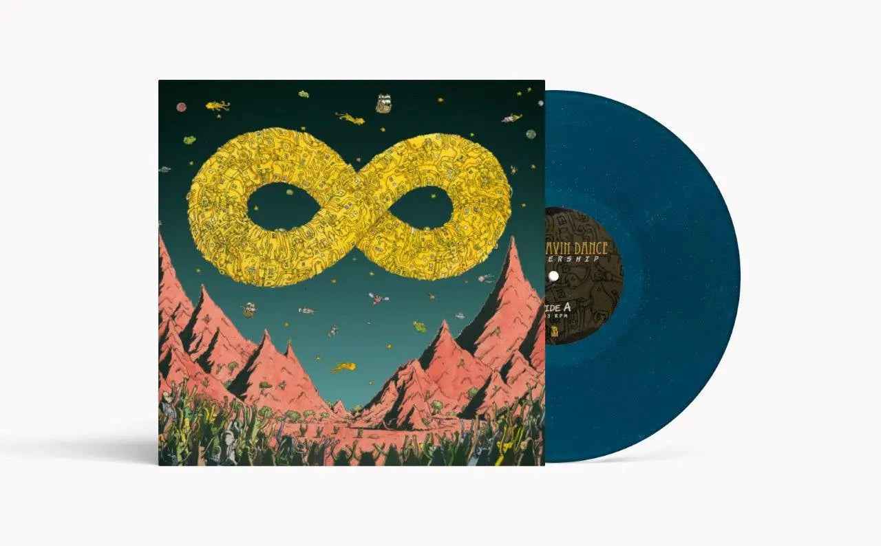 Dance Gavin Dance - Mothership (10Th Anniversary) [Sea Blue Glitter LP] Vinyl Record