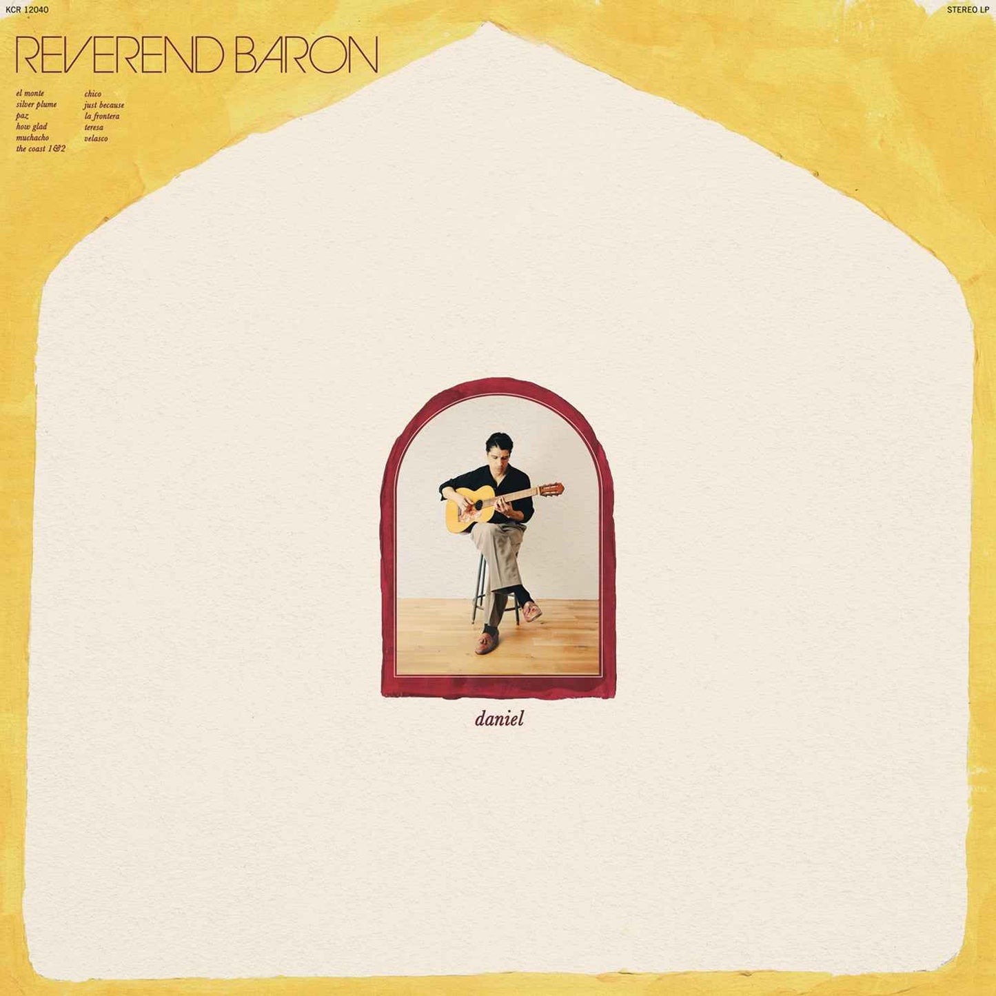 Reverend Baron - Daniel (Maroon w/ Black Swirl) [Vinyl] Vinyl Record