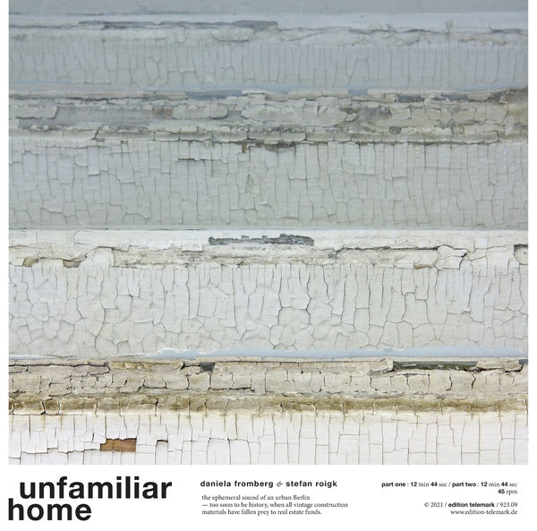DANIELA FROMBERG & STEFAN ROIGK - Unfamiliar Home Vinyl Record