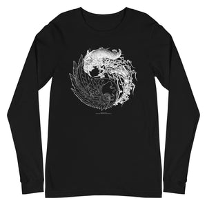 Danzig Circular Mens Long Sleeve T Shirt Black