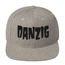 Load image into Gallery viewer, Danzig Logo Snapback Hat Grey