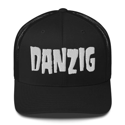 Danzig Logo Trucker Hat Black