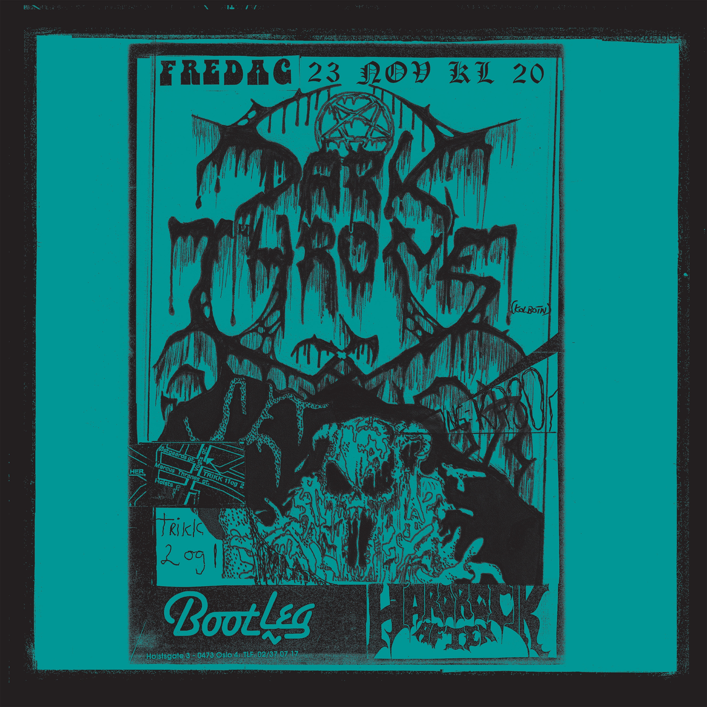 Darkthrone - As Wolver Among Sheep - Live In Oslo '90 (Rsd2026) [Petrol Coloured Vinyl] [Vinyl] Vinyl Record