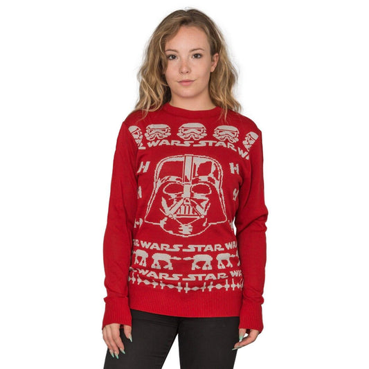 Darth Vader Adult Red Sweater