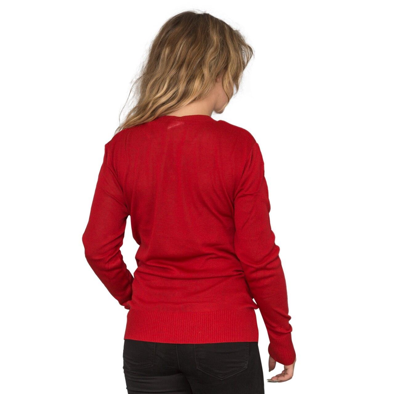 Darth Vader Adult Red Sweater