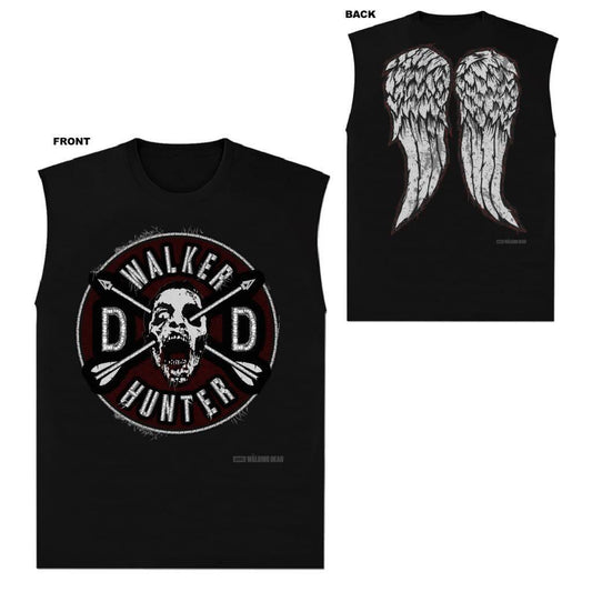 Daryl Walker Hunter Patch & Wings Muscle Tank