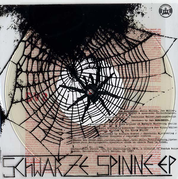 DAS BIERBEBEN - Schwarze Spinne EP Vinyl Record