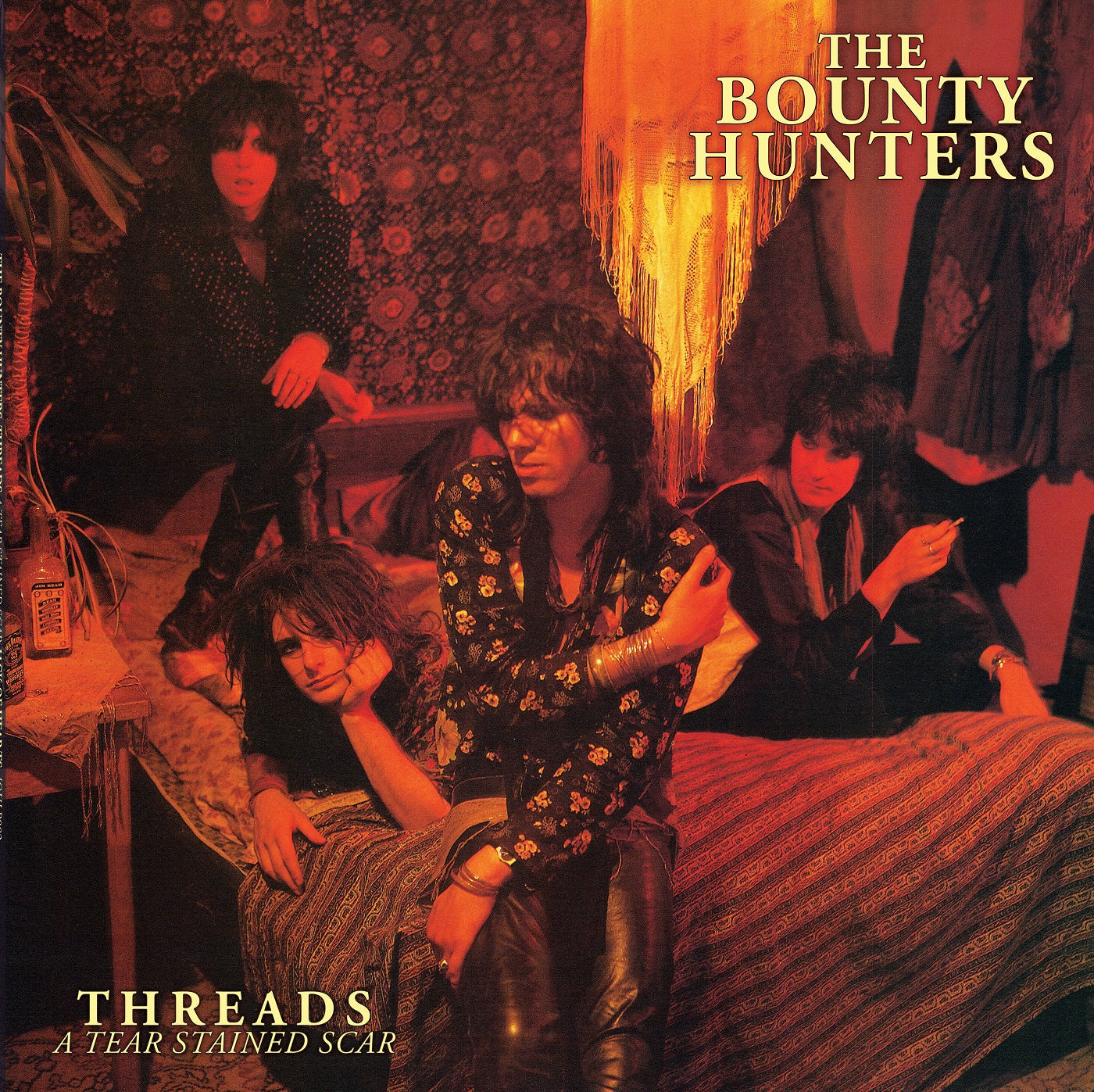 Dave & The Bounty Hunters Kusworth - Threads...A Tear Stained Scar (RED VINYL) Vinyl Record
