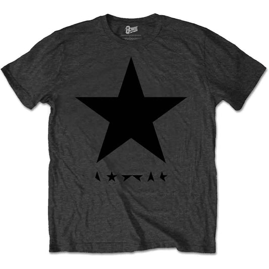 David Bowie Blackstar on Grey Mens T Shirt Officially Licensed