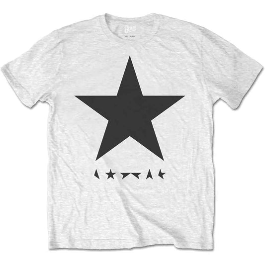 David Bowie Blackstar on White [T-Shirt] Officially Licensed