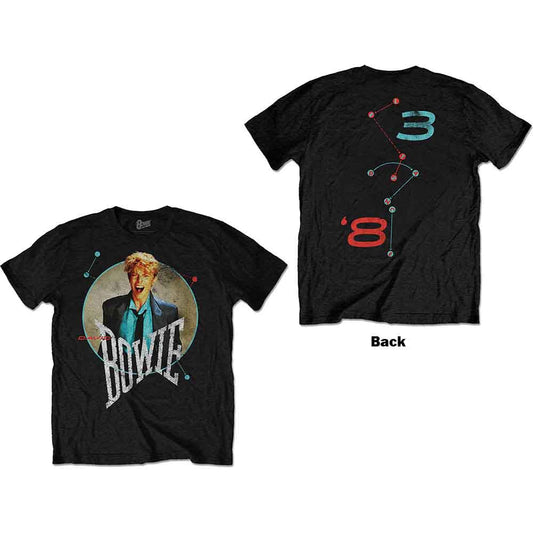 David Bowie Circle Scream [T-Shirt] Officially Licensed