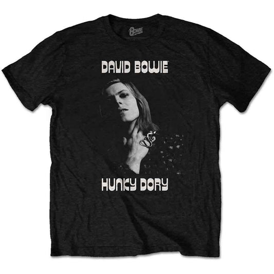 David Bowie Hunky Dory 1 T Shirt Black Officially Licensed