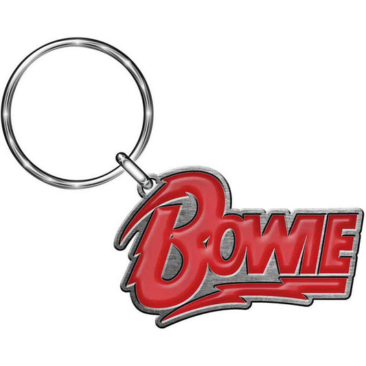 David Bowie Logo 1 Keychain