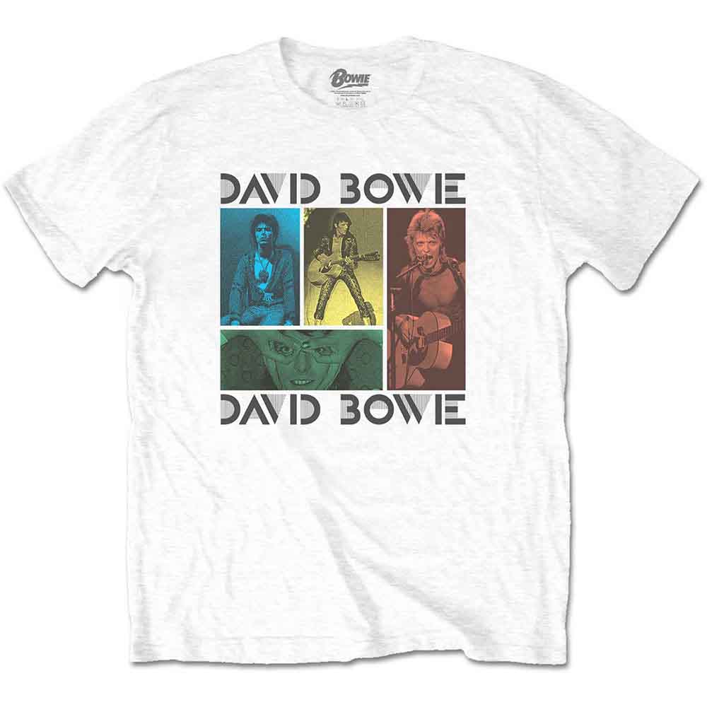 David Bowie Mick Rock Photo Collage [T-Shirt]