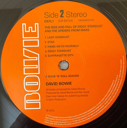 David Bowie The Rise And Fall Of Ziggy Stardust And The Spiders From Mars Vinyl Record