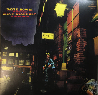 David Bowie The Rise And Fall Of Ziggy Stardust And The Spiders From Mars Parlophone, Parlophone, Parlophone, Parlophone LP, Album, RE, RM, 180  Vinyl Record