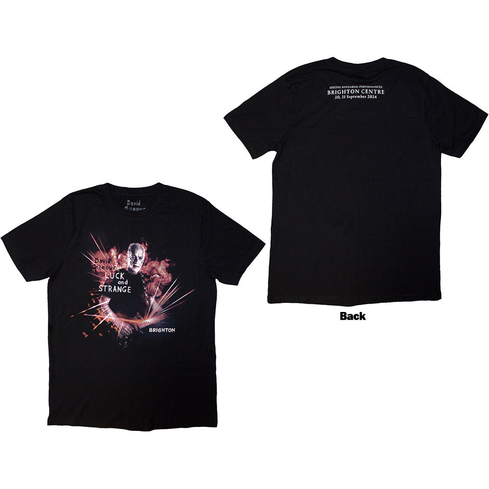David Gilmour Luck & Strange Brighton [T-Shirt] Officially Licensed