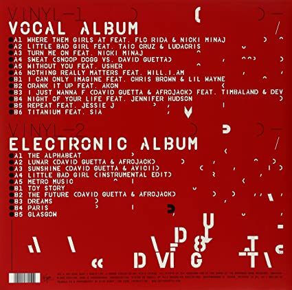David Guetta - Nothing But The Beat (2 Lp's) [Import]  Vinyl Record