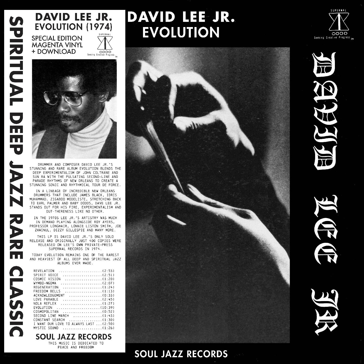 David Jr Lee - Evolution (MAGENTA VINYL) Vinyl Record