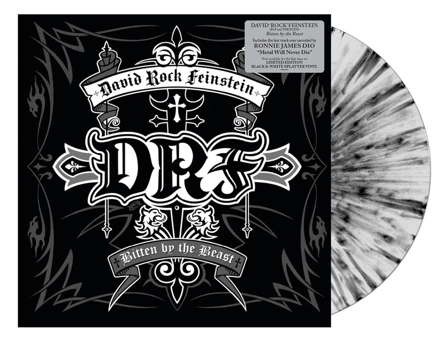 Bitten By The Beast (Limited Edition, White & Black Splatter Colored Vinyl) Vinyl Record