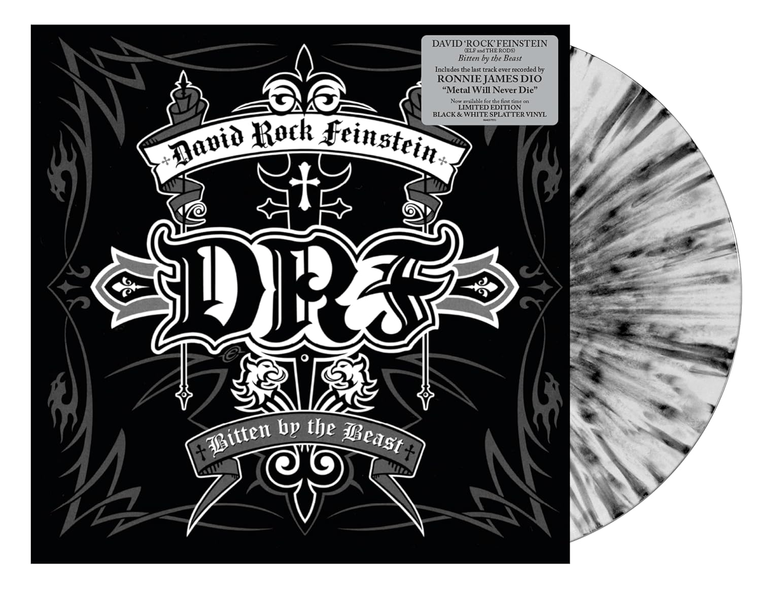 Bitten By The Beast (Limited Edition, White & Black Splatter Colored Vinyl) Vinyl Record