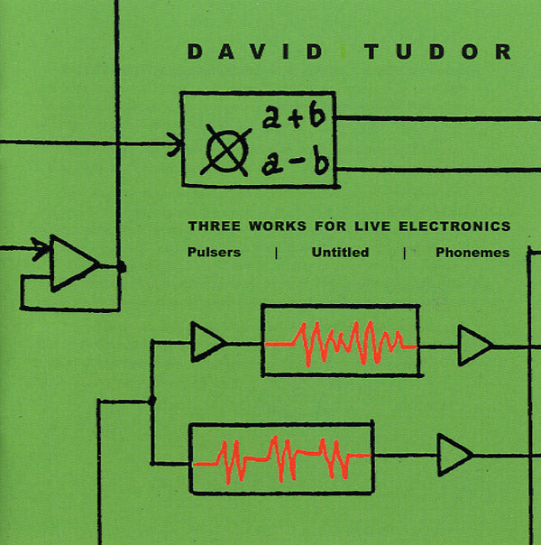 DAVID TUDOR - Three Works For Live Electronics [CD] Music CD