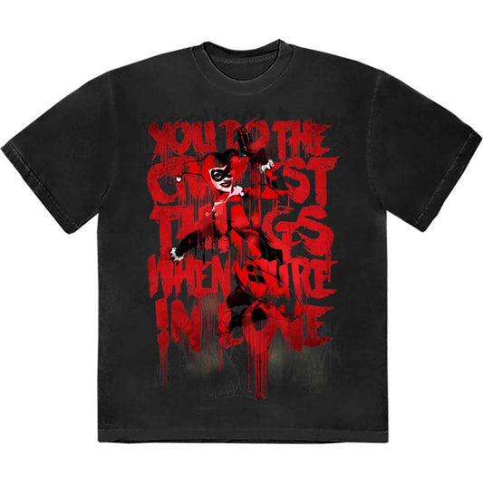 DC Comics Harley Craziest Things [T-Shirt] Officially Licensed