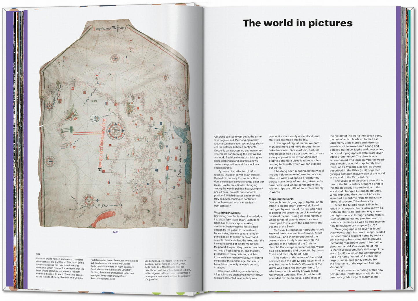Understanding the World. The Atlas of Infographics (German, French, English) Book