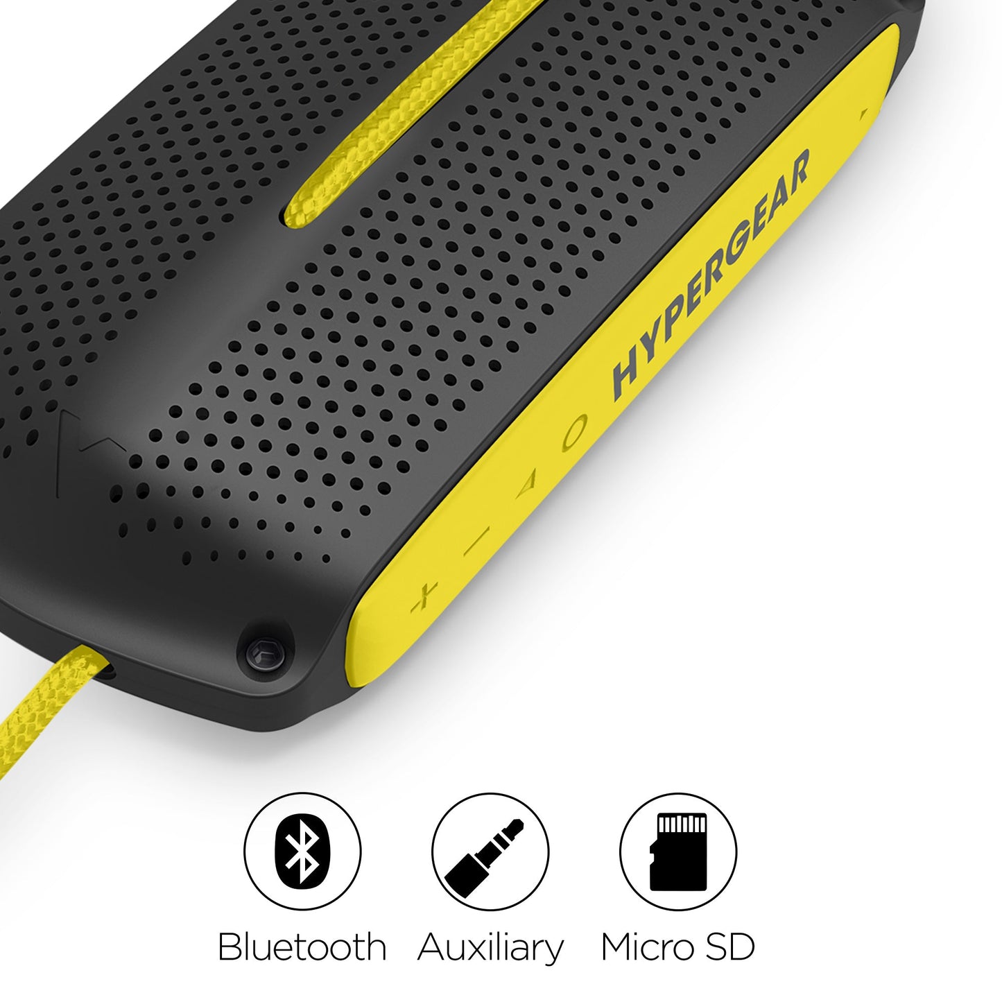 HyperGear Wave Water Resistant Wireless Speaker with Extended Battery Life (WATER-PRNT)