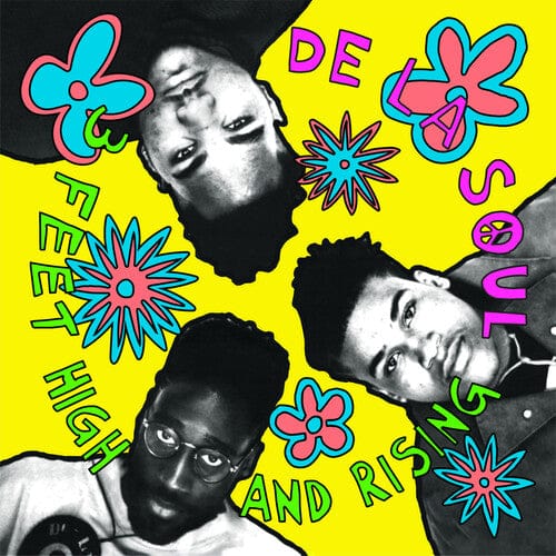 De La Soul  3 Feet High And Rising  Blue Explicit Content Cassette Tape Cassette Tape