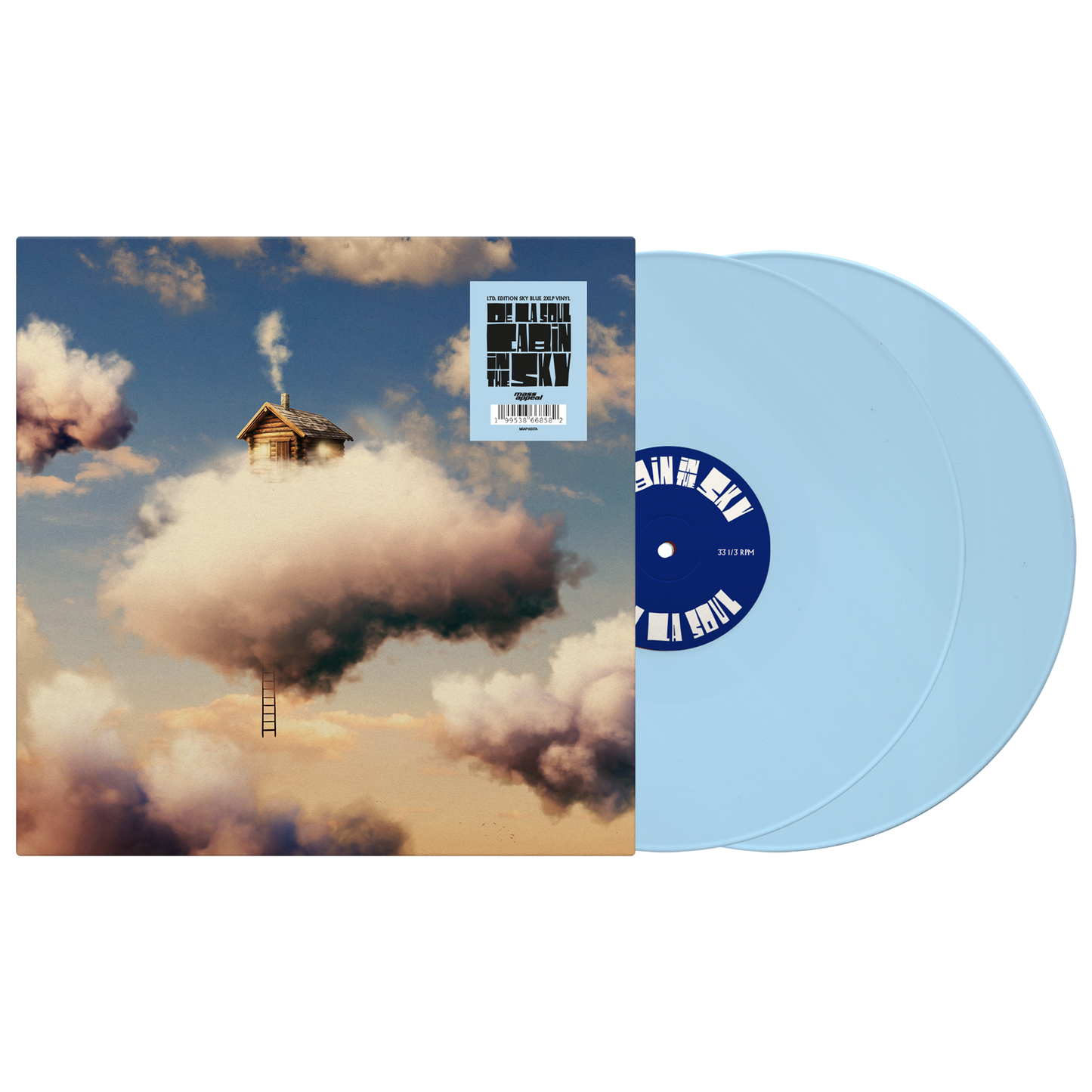 De La Soul - Cabin In The Sky (Alternate Cover) [Opaque Sky Blue Vinyl] [Vinyl] Vinyl Record