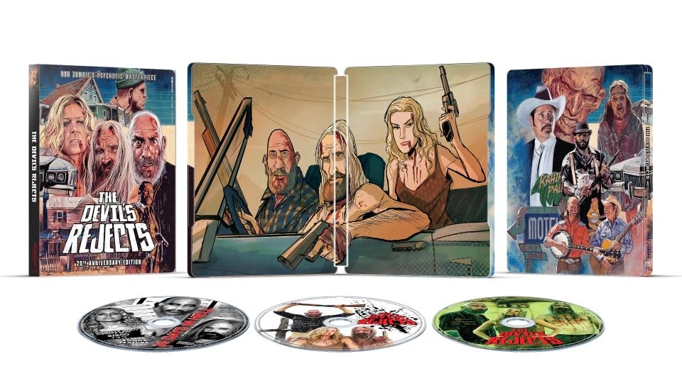 The Devil's Rejects - Limited Edition Steelbook (4K UHD + Blu-ray + Digital)