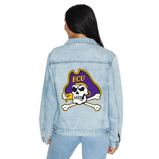 ECU Pirates Denim Jacket Officially Licensed