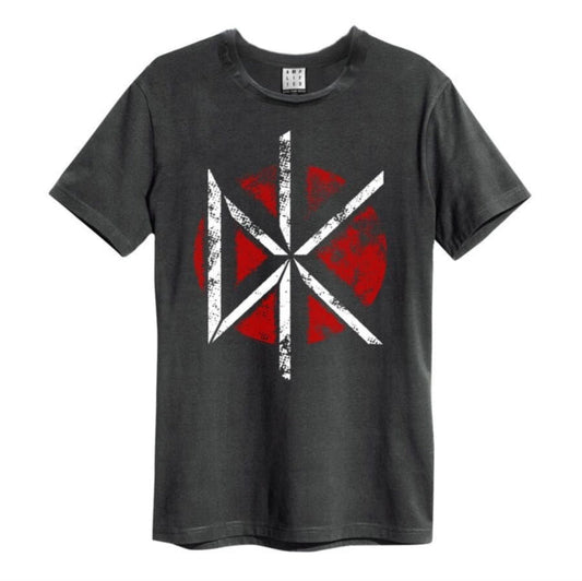 Amplified DEAD KENNEDYS LOGO AMPLIFIED VINTAGE CHARCOAL [T-Shirt] Officially Licensed