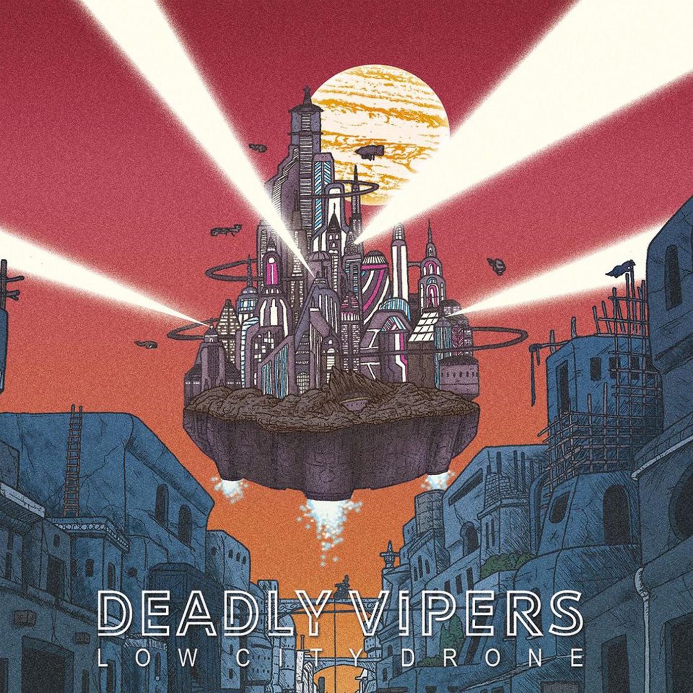 Deadly Vipers - Low City Drone Vinyl Record