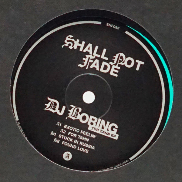 For Tahn Vinyl Record