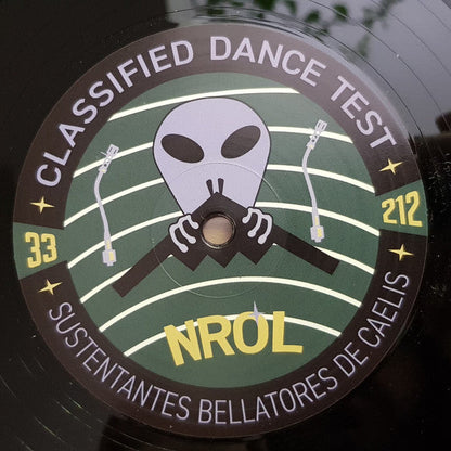 Classified Dance Test 212  Generic Vinyl Record