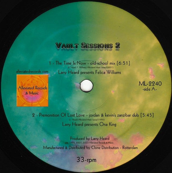 Vault Sessions 2  Generic Vinyl Record
