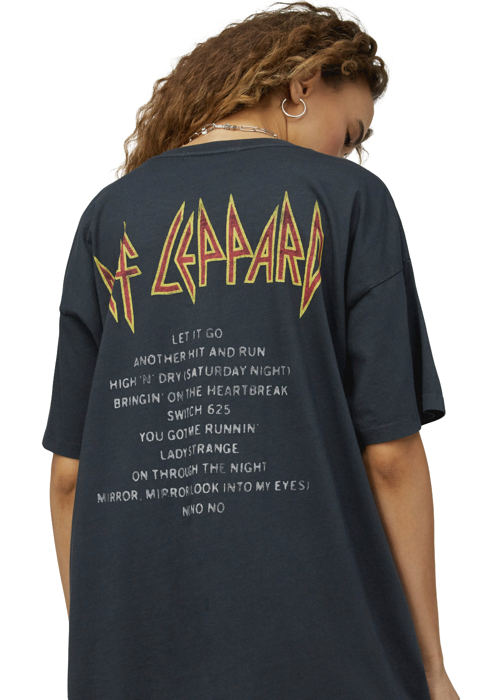 Def Leppard Band Womens Shirt by Daydreamer LA