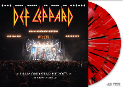Diamond Star Heroes: Live From Sheffield [180G Multicolor Splatter 2LP] [Half-Speed] Vinyl Record