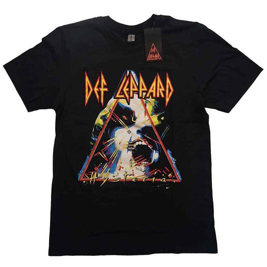Def Leppard Hysteria Mens T Shirt Black Officially Licensed