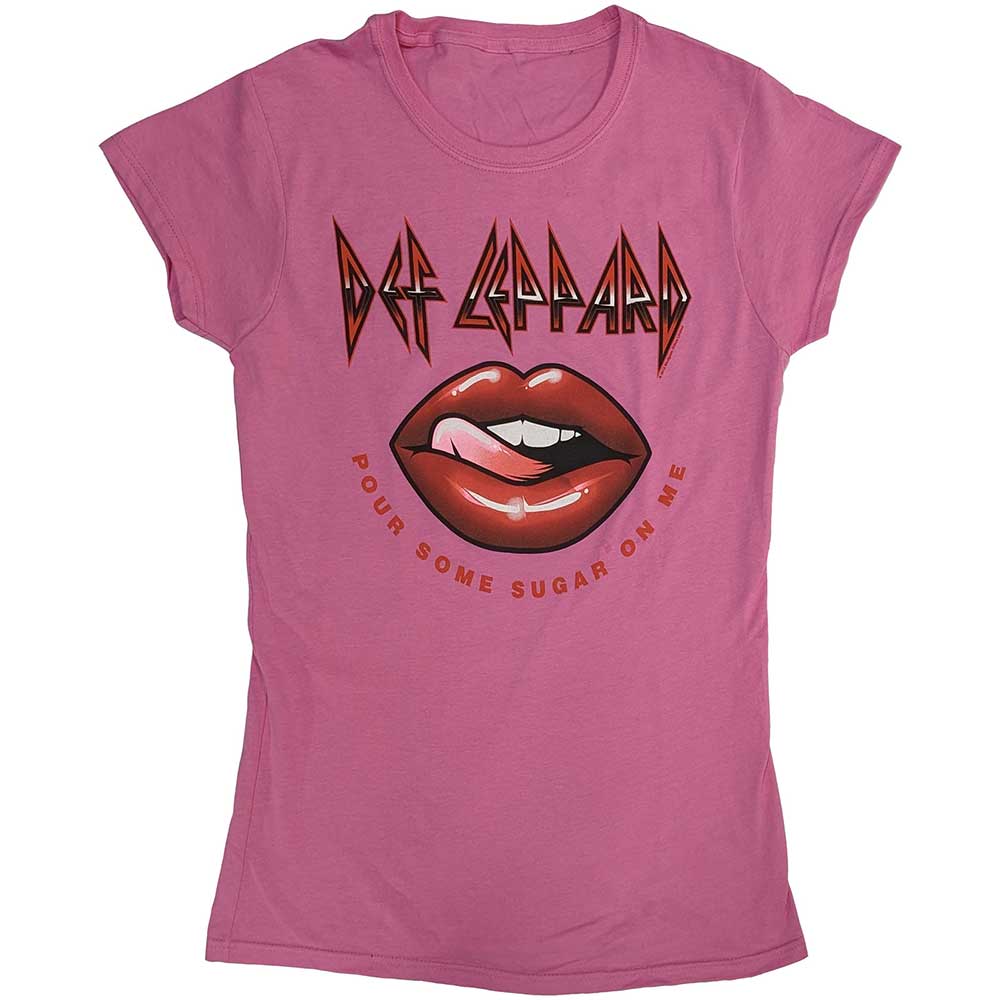 Def Leppard Pour Some Sugar On Me Lips Tour 2019 [T-Shirt]