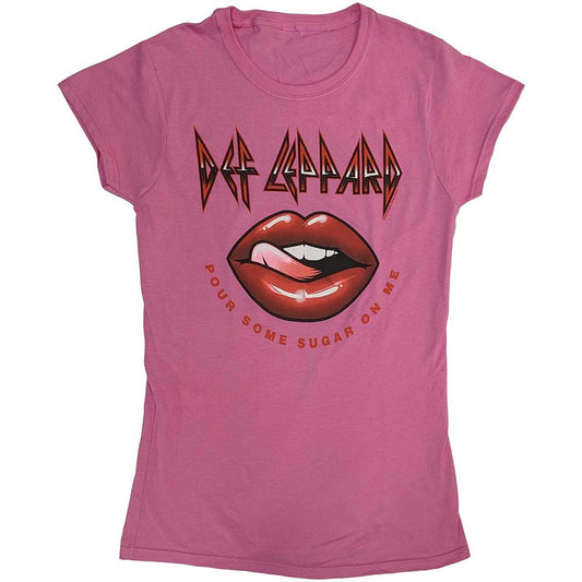 Def Leppard Pour Some Sugar On Me Lips Tour 2019 [T-Shirt]