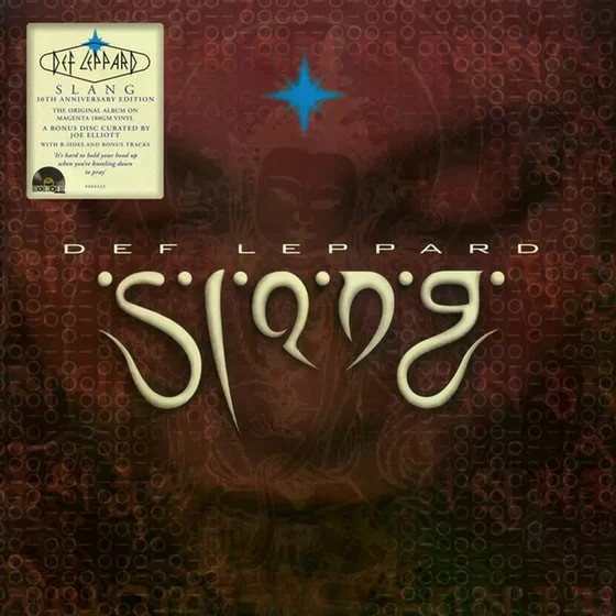 Def Leppard - Slang (RSD Exclusive, 180 Gram Magenta Colored Vinyl, Magenta, Anniversary Edition) (2 Lp's) [Vinyl] Vinyl Record