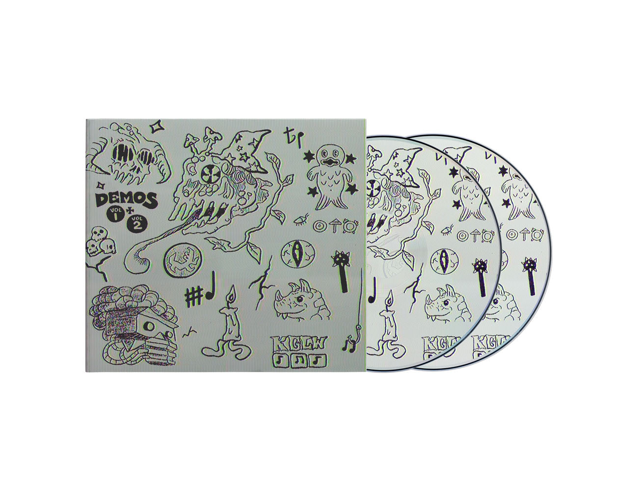 Demos Vol. 1 + Vol. 2 - Double CD - Needlejuice Records - Music CD