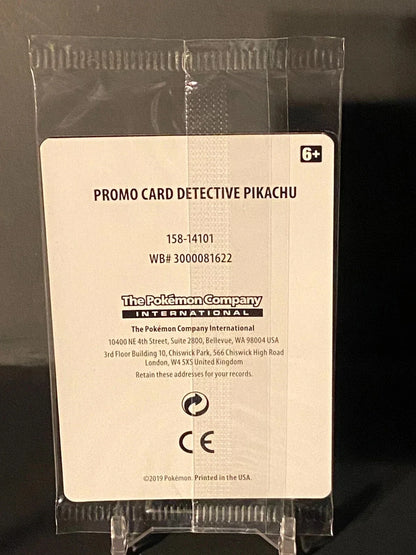 Pokemon - Detective Pikachu [Stamp] #SM190 Holo Black Star Promo
