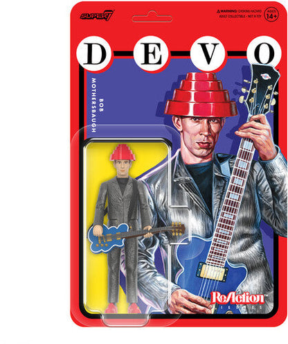 Super7 - Devo - ReAction Figures Wv4 - Bob Mothersbaugh (The Girl You Want) (Collectible, Figure, Action Figure) |