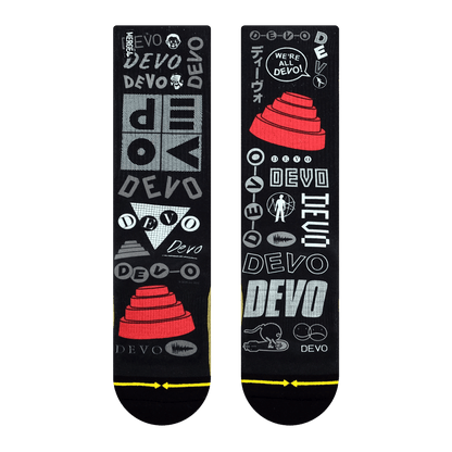 Devo Obsesso Adult Crew Socks