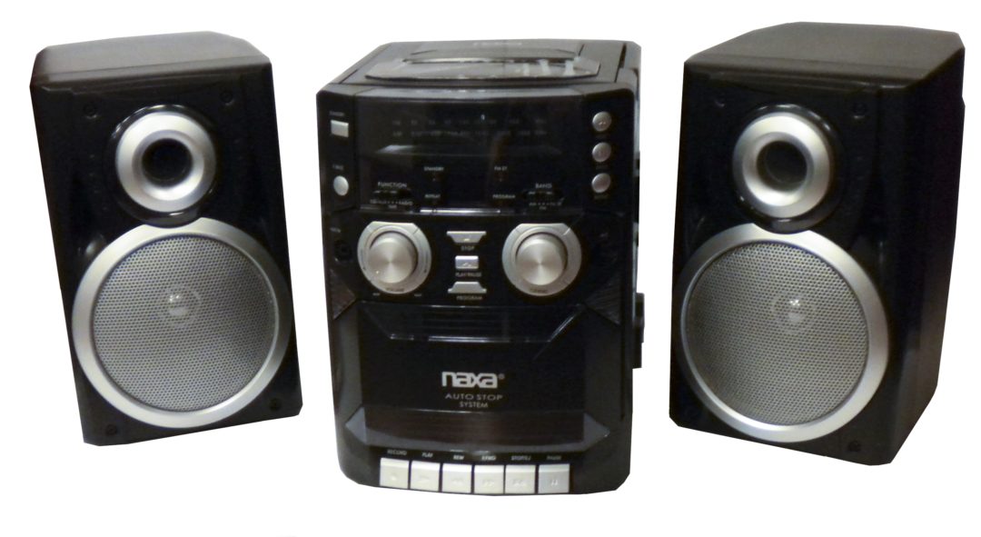 Naxa Portable CD Player with AM FM Stereo Radio Cassette Player and Recorder